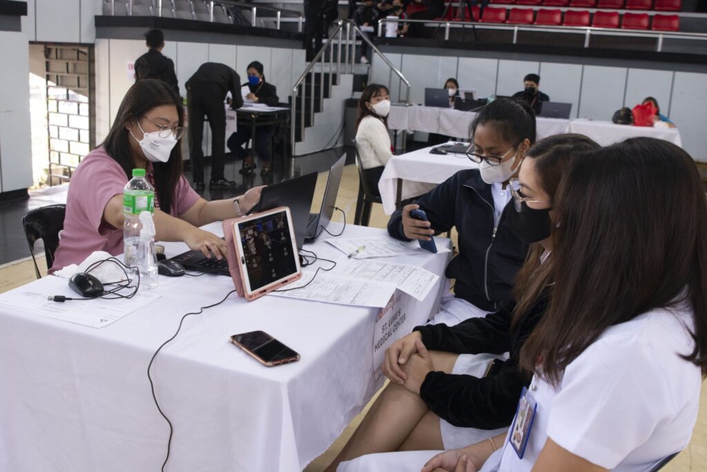 CCSD Team Holds First Hybrid Job Fair for University of Baguio Graduating Students